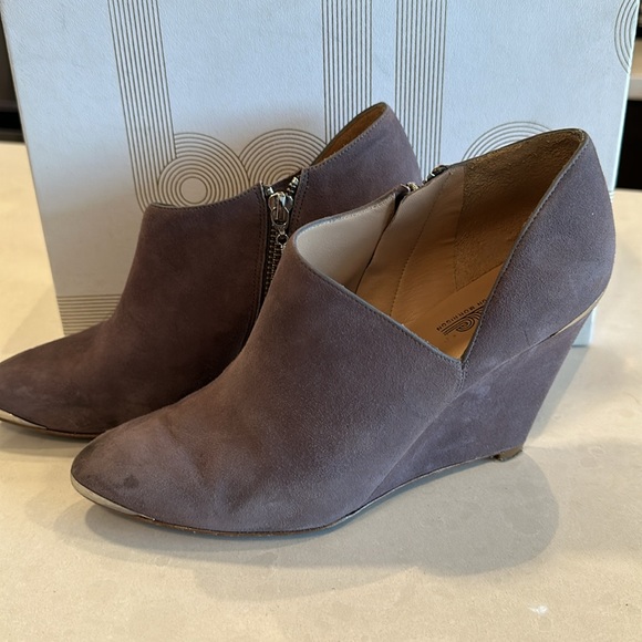 Sigerson Morrison taupe wedges - Picture 2 of 6